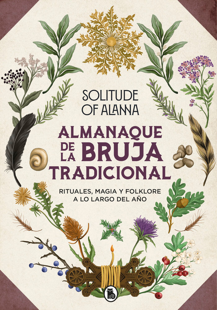 EL AÑO DE LA BRUJA VERDE, de SOLITUDE OF ALANNA | portada del libro