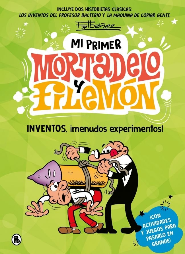 INVENTOS, ¡MENUDOS EXPERIMENTOS!, de IBAÑEZ, FRANCISCO | portada del libro