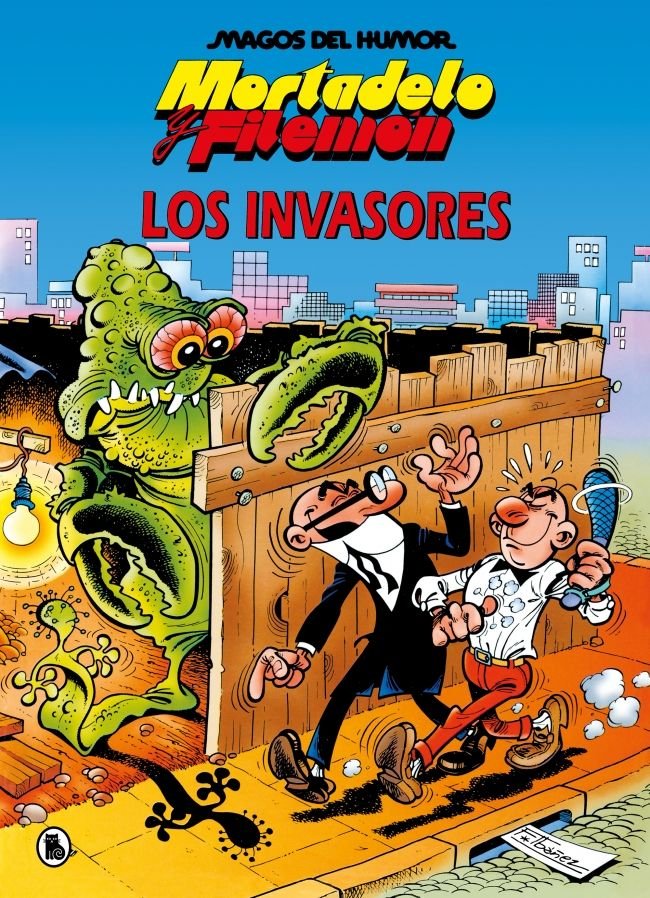 LOS INVASORES, de FRANCISCO IBAÑEZ | portada del libro