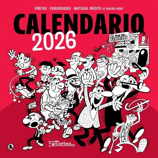 CALENDARIO IBAÑEZ 2026, de FRANCISCO IBAÑEZ | portada del libro