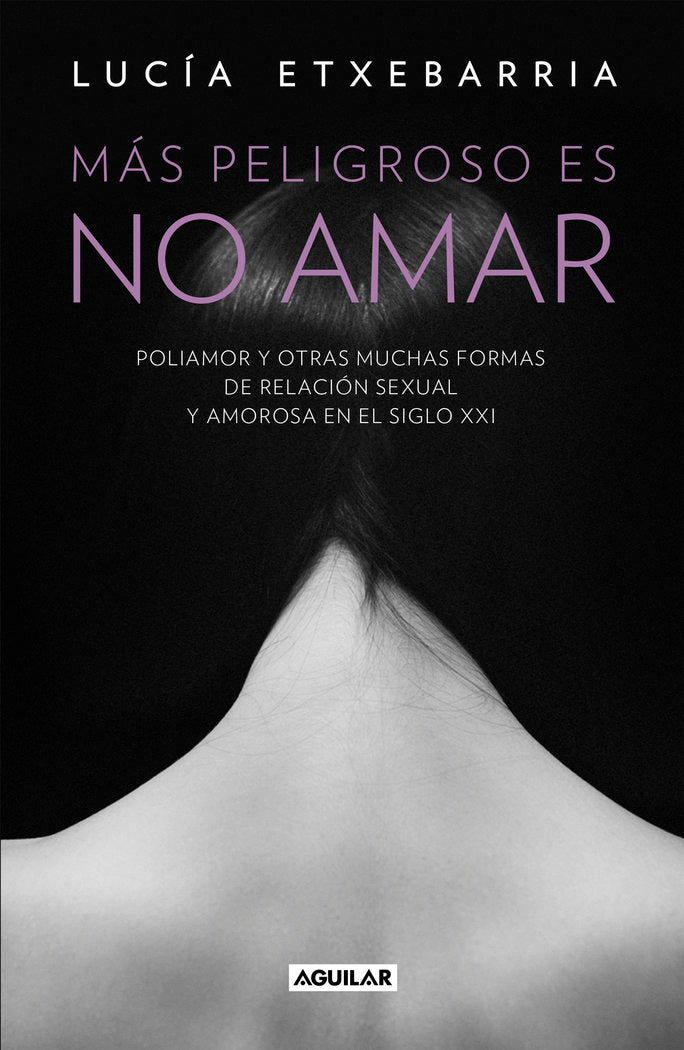 Más peligroso es no amar, de Etxebarria, Lucía | portada del libro