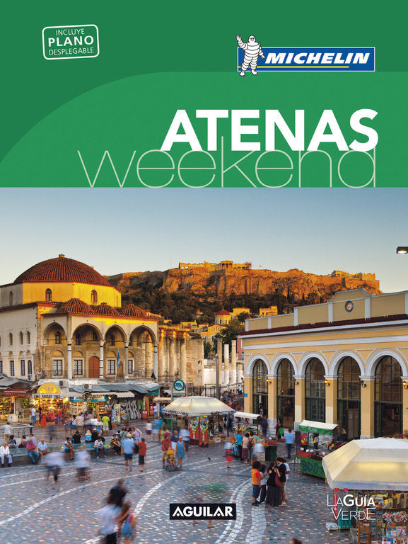 Atenas (La Guía verde Weekend), de Michelin | portada del libro