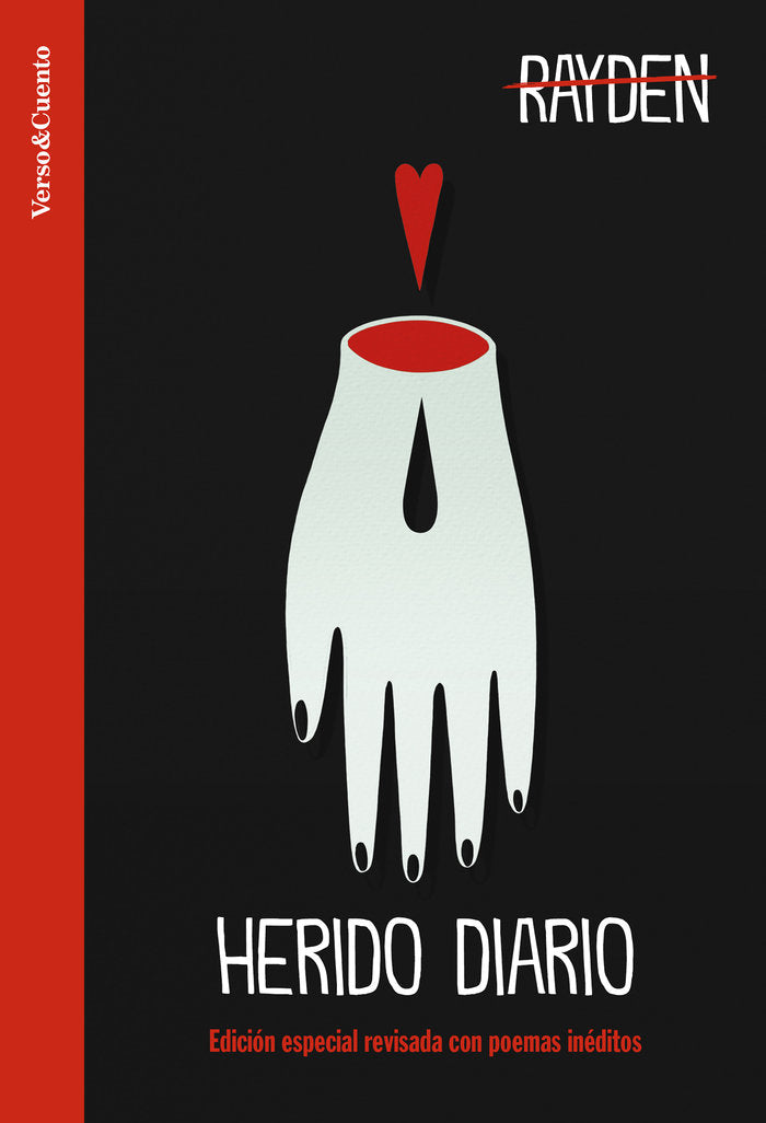 HERIDO DIARIO, de RAYDEN | portada del libro