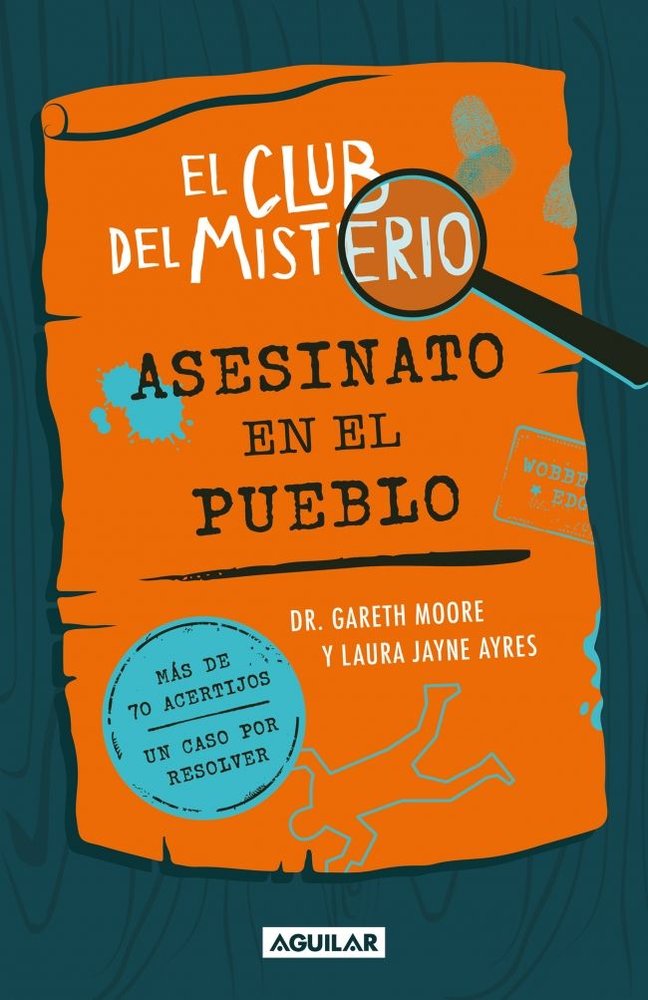 Asesinato en el pueblo (El club del Misterio 1), de MOORE | portada del libro