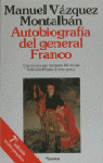 Autobiografía del general Franco, de Vázquez Montalbán | portada del libro