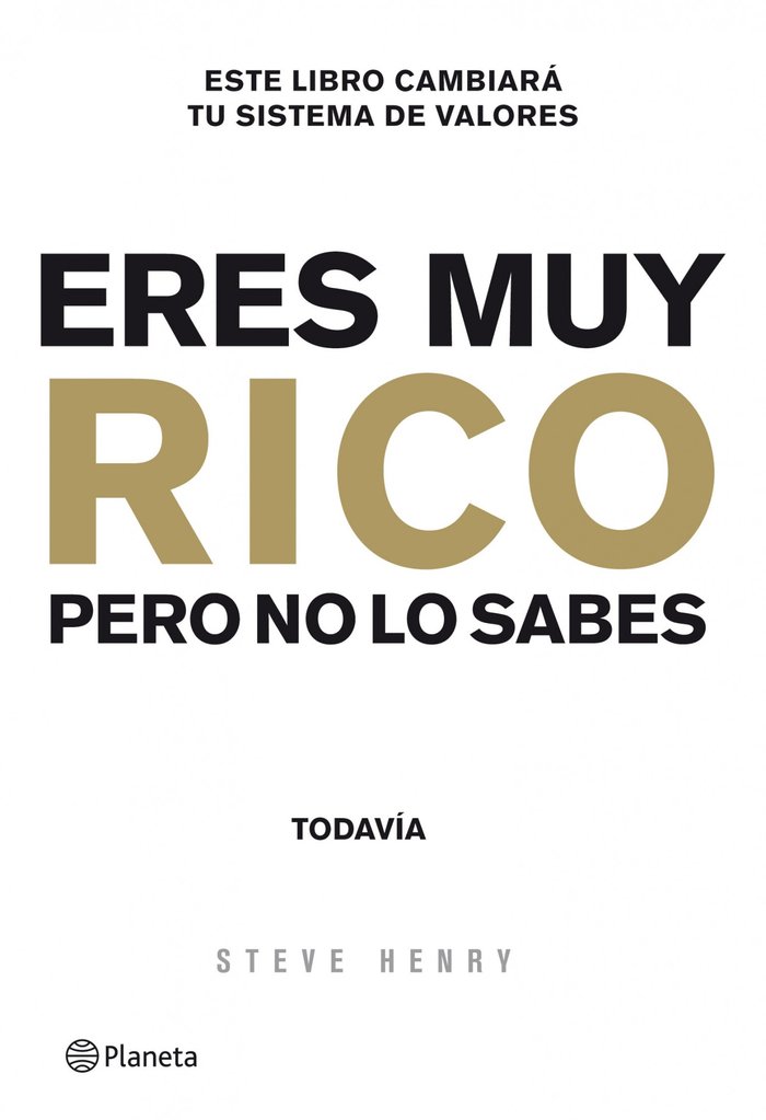 Eres muy rico. Pero no lo sabes... todavía, de Henry | portada del libro