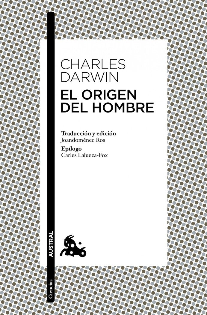 El origen del hombre, de Darwin | portada del libro