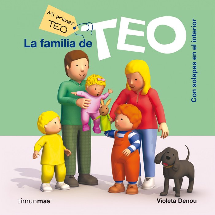 La familia de Teo, de Denou, Violeta | portada del libro