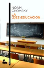La (des)educación, de Noam Chomsky | portada del libro