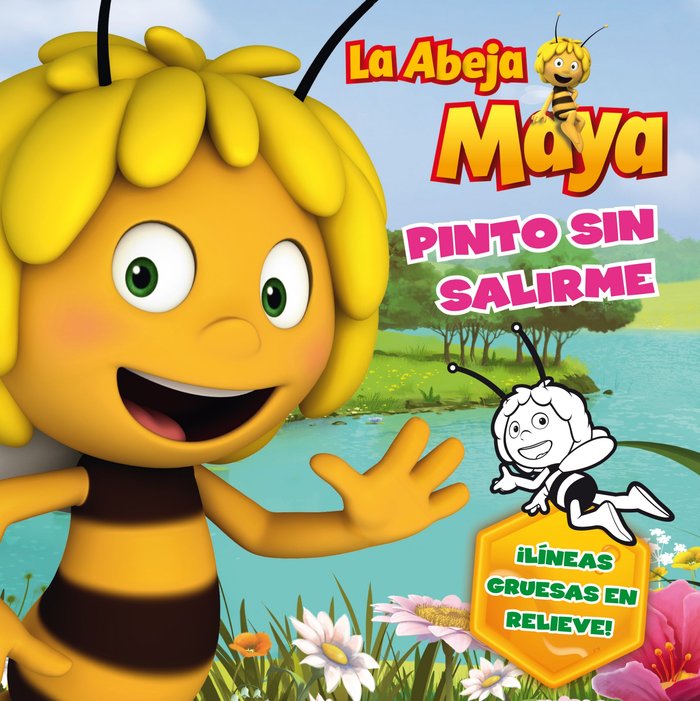 Maya. Pinto sin salirme, de La Abeja Maya | portada del libro