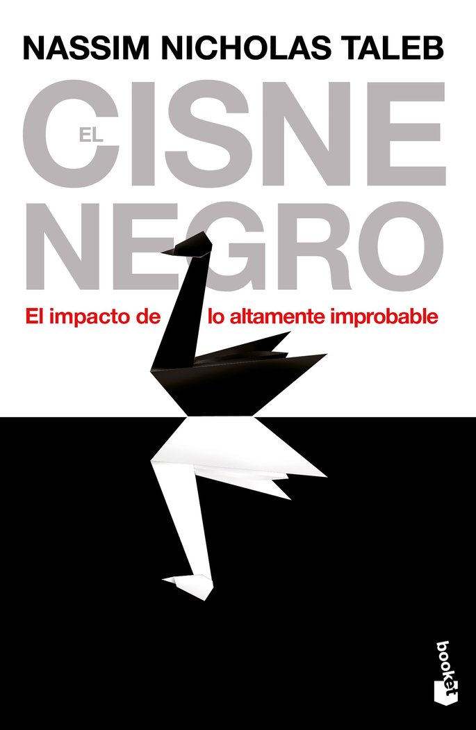 El cisne negro, de Taleb, Nassim Nicholas | portada del libro