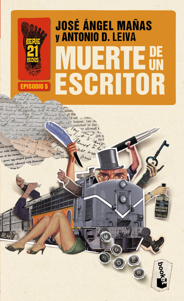Muerte de un escritor, de Mañas | portada del libro