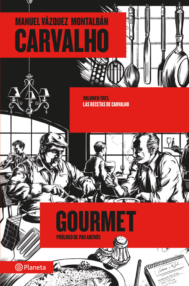 Carvalho Gourmet, de Vázquez Montalbán | portada del libro