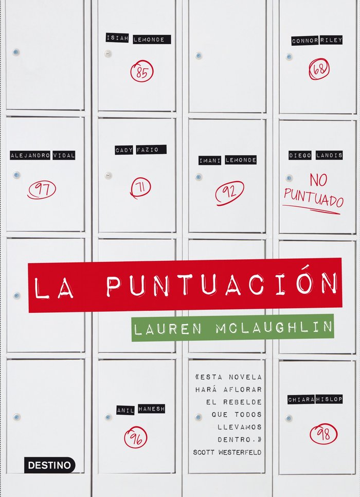 La puntuación, de McLaughlin, Lauren | portada del libro