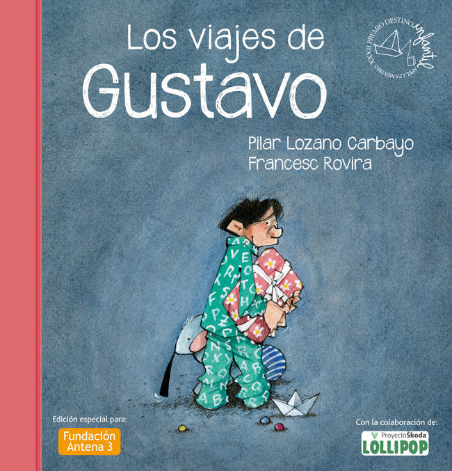 Los viajes de Gustavo, de Lozano Carbayo | portada del libro
