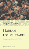 HABLAN LOS MILITARES, de PLATON | portada del libro