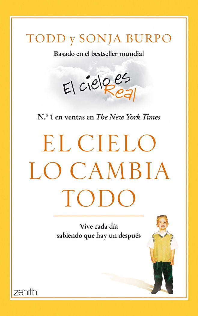 El cielo lo cambia todo, de TODD BURPO | portada del libro