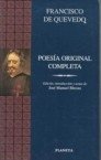 Poes¡a original completa, de QUEVEDO | portada del libro