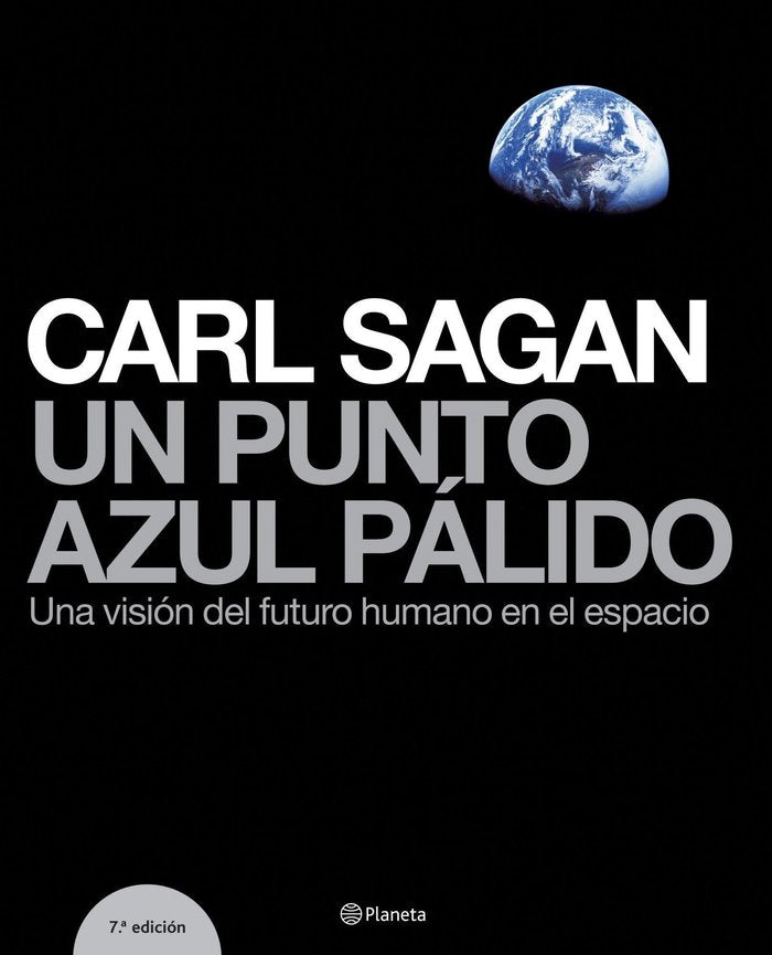 Un punto azul pálido, de Sagan | portada del libro