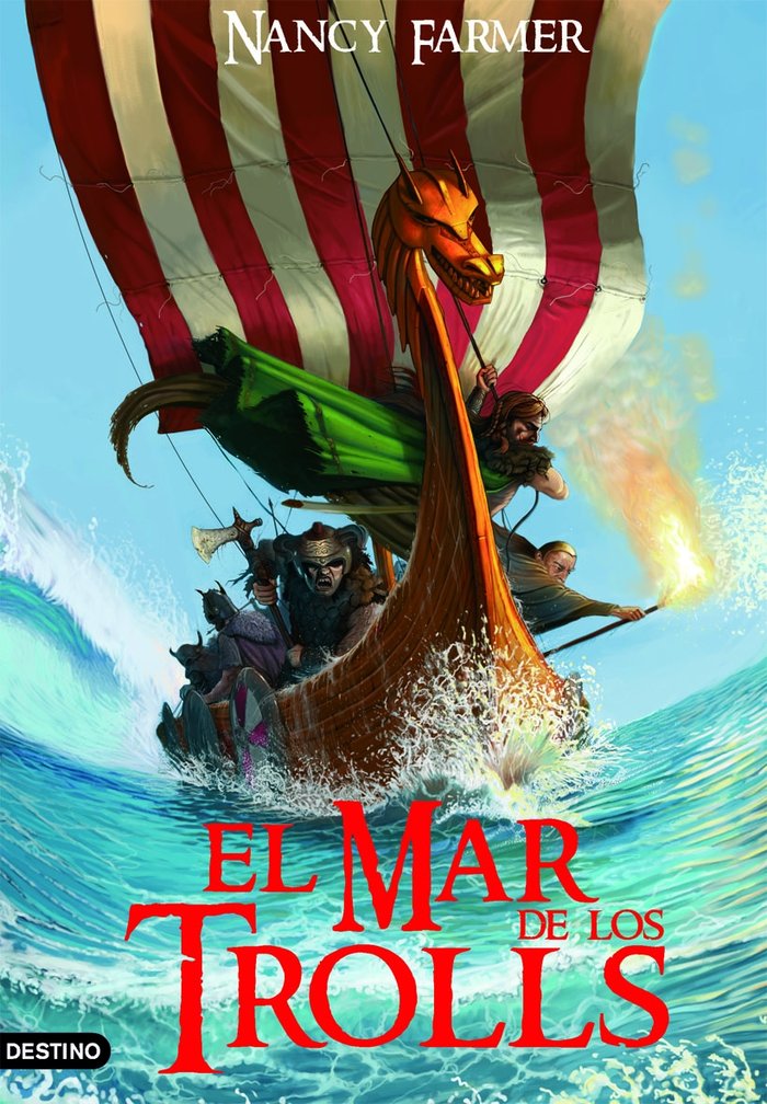 El mar de los trolls, de Farmer, Nancy | portada del libro