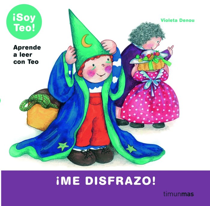 ¡Me disfrazo!, de Denou | portada del libro