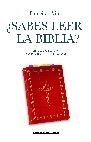 ¿Sabes leer la Biblia?, de Varo | portada del libro
