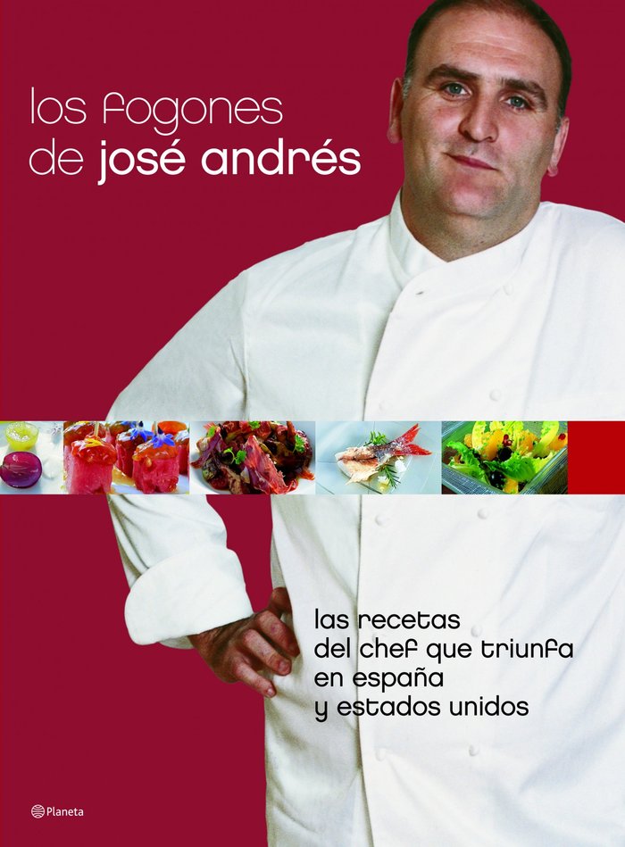 Los fogones de José Andrés (ed. tapa dura con sobrecubierta), de JOSE ANDRES | portada del libro