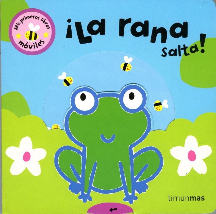 ¡La rana salta!, de Barker | portada del libro