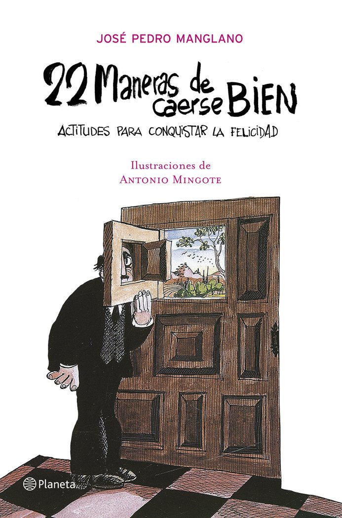 22 maneras de caerse bien. Actitudes para disfrutar de la vida, de Manglano | portada del libro