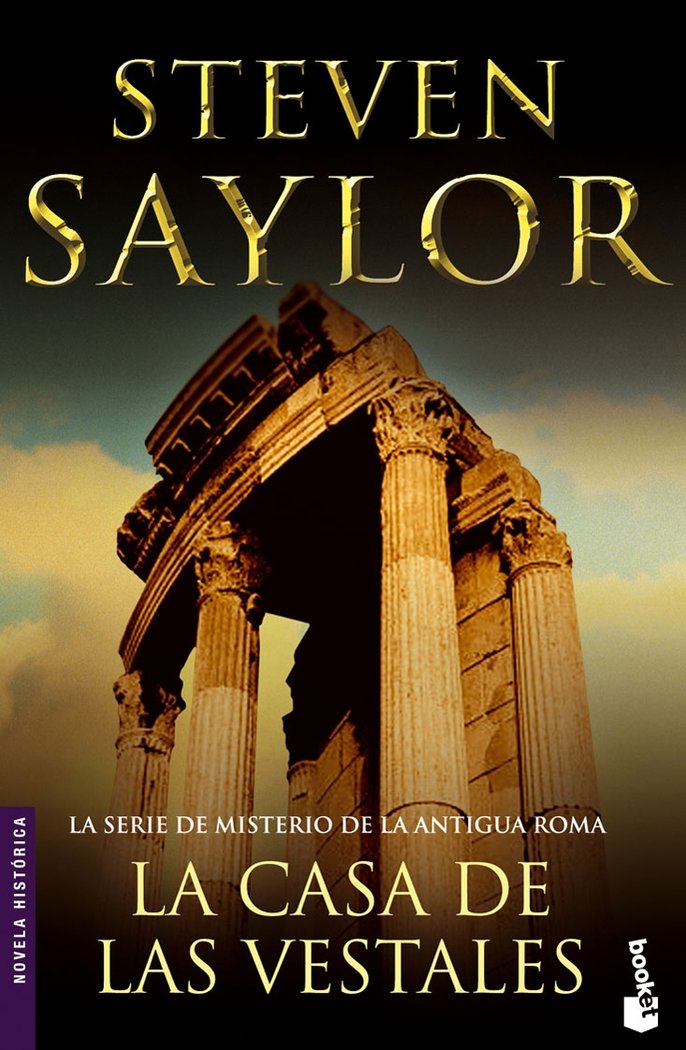 La casa de las vestales, de STEVEN SAYLOR | portada del libro