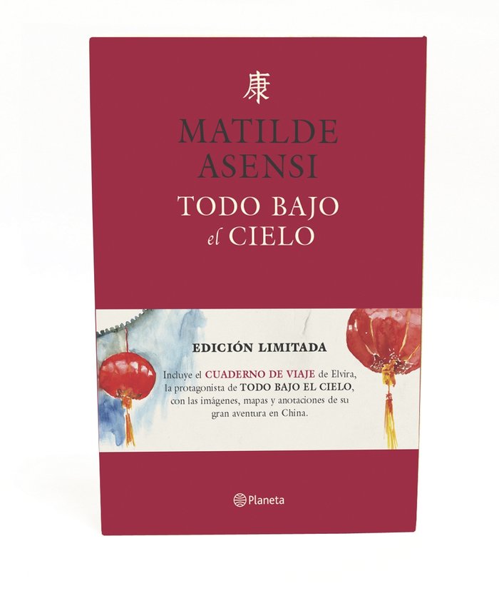 Estuche Todo bajo... + cuaderno, de Asensi | portada del libro