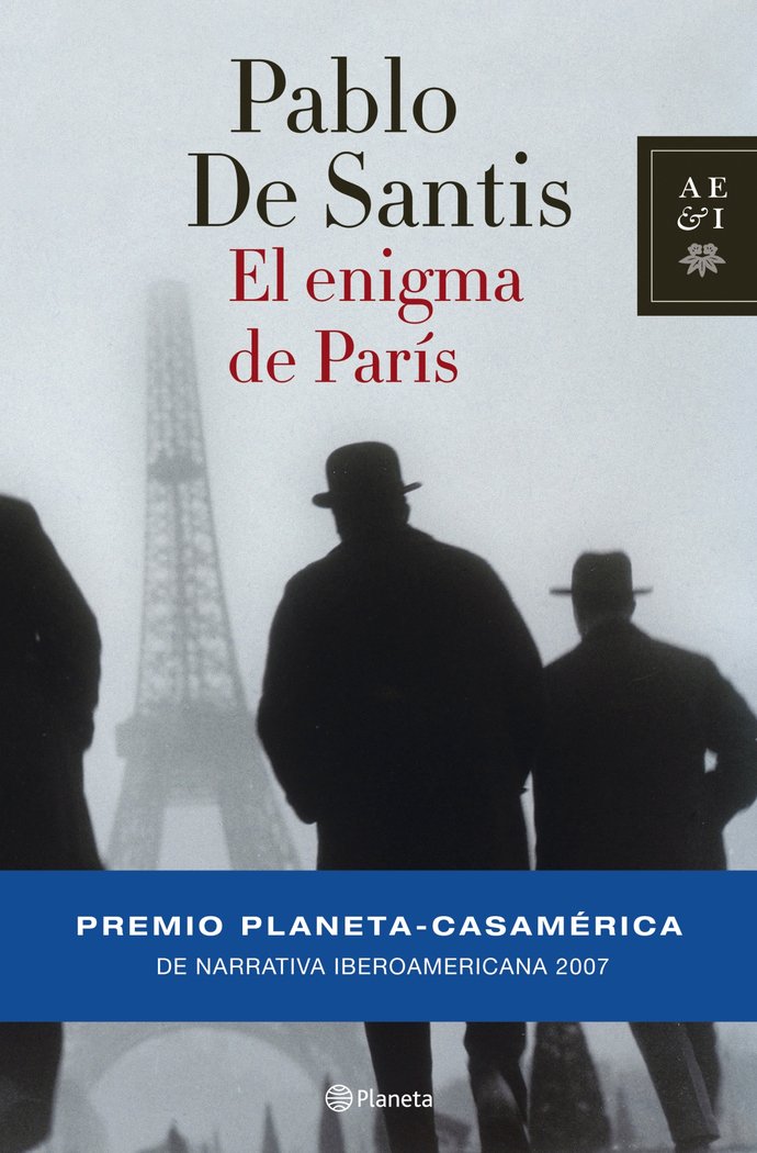 El enigma de París, de De Santis | portada del libro