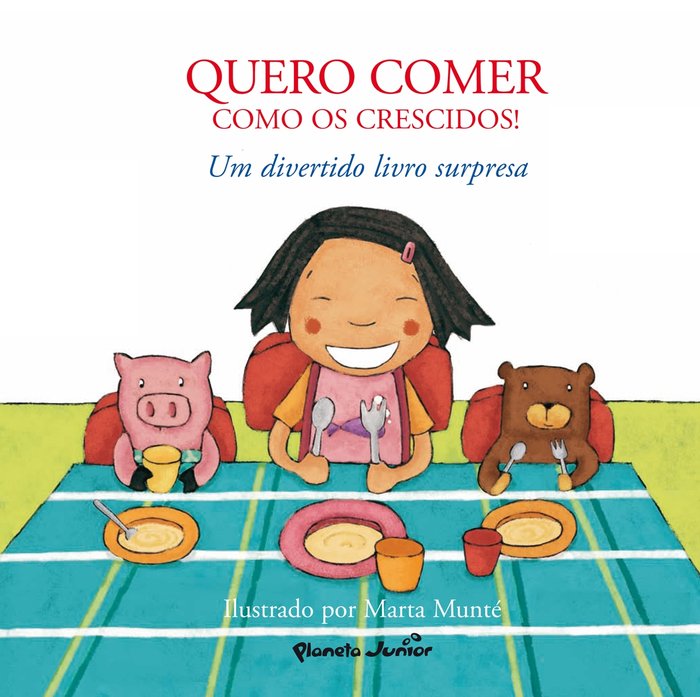 ¡Quiero comer como los mayores!, de Munté | portada del libro