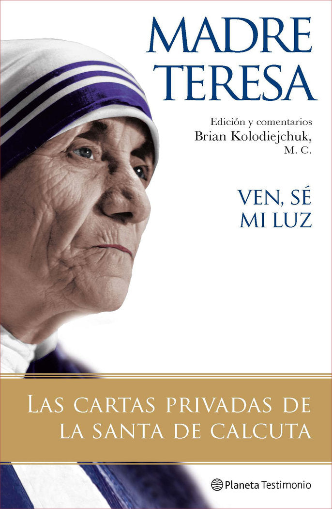 Ven, sé mi luz, de Madre Teresa | portada del libro