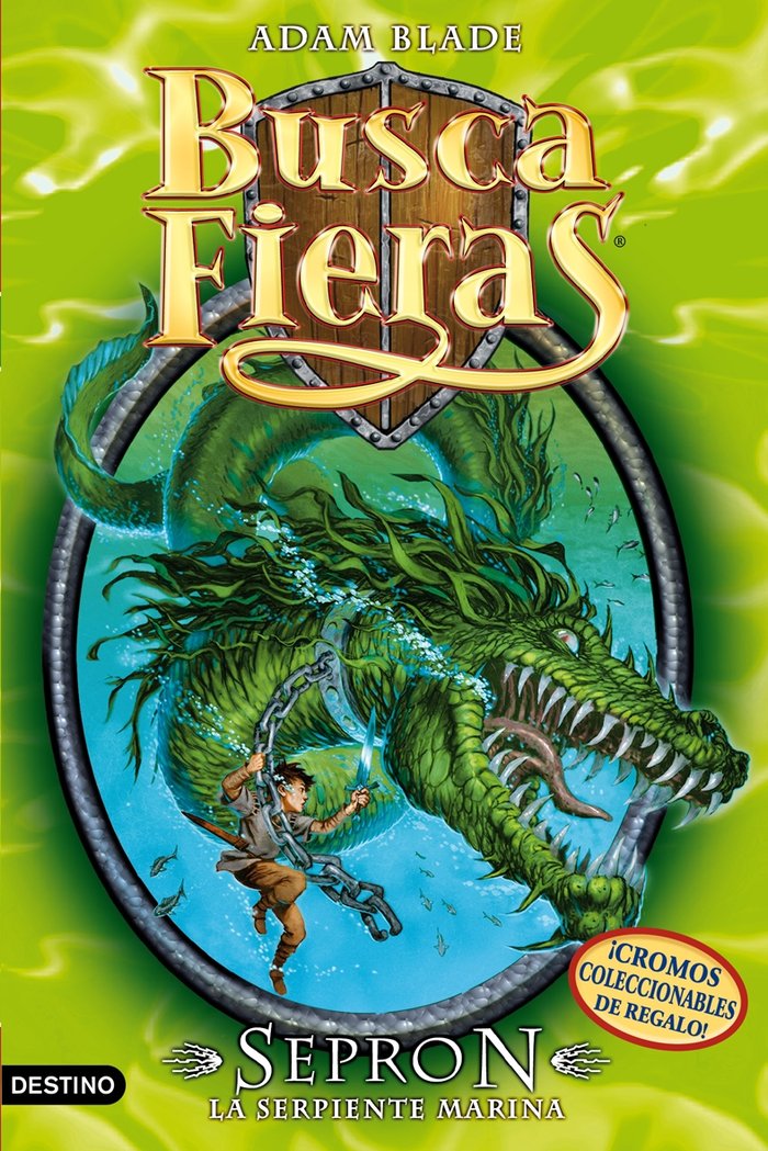 Sepron, la Serpiente marina, de Blade | portada del libro
