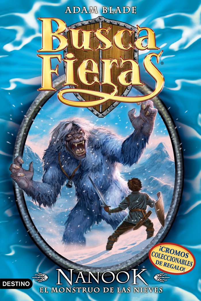 Nanook, el Monstruo de las nieves, de Blade, Adam | portada del libro