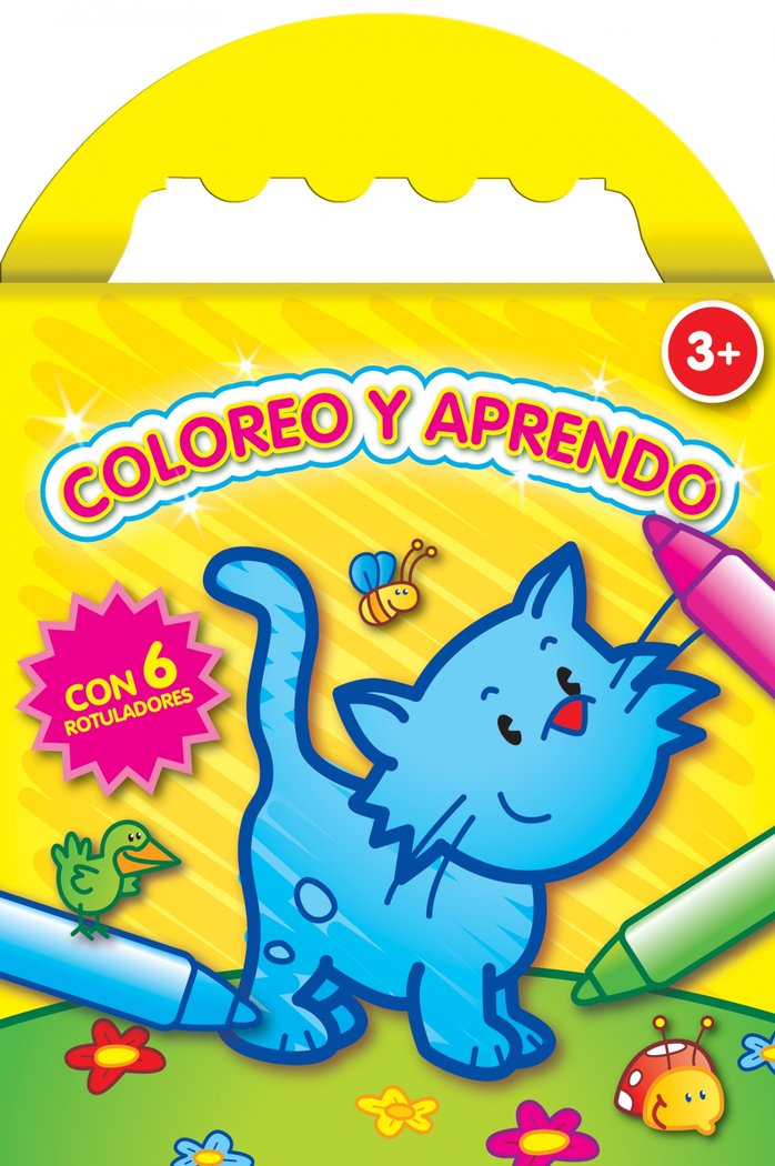 Coloreo y aprendo amarillo, de YOYO | portada del libro