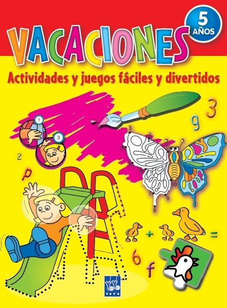 Vacaciones 5 años, de YOYO | portada del libro