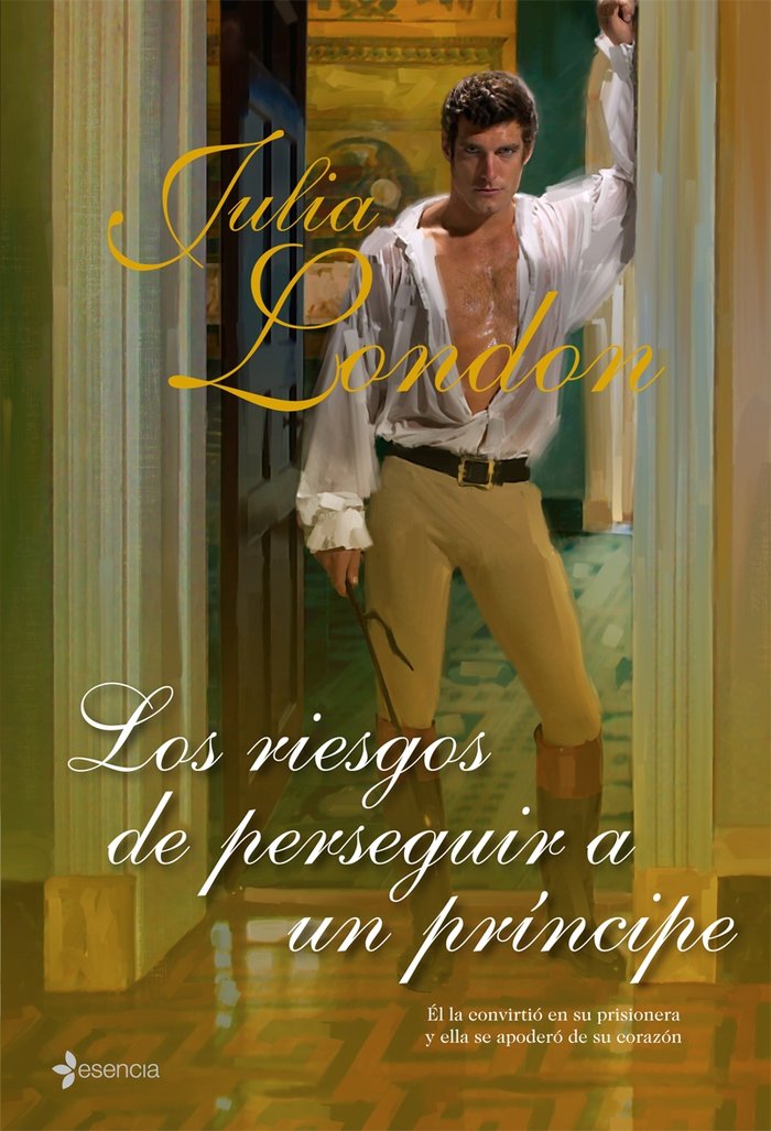 Los riesgos de perseguir a un príncipe, de London | portada del libro