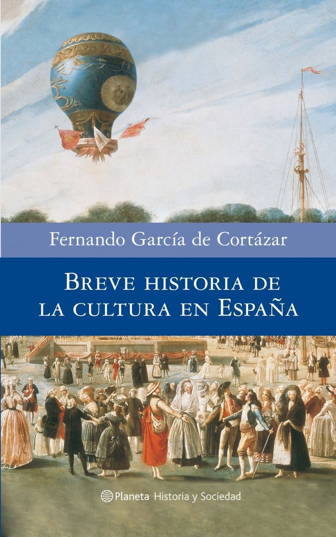 Breve historia de la cultura en España, de García de Cortázar | portada del libro
