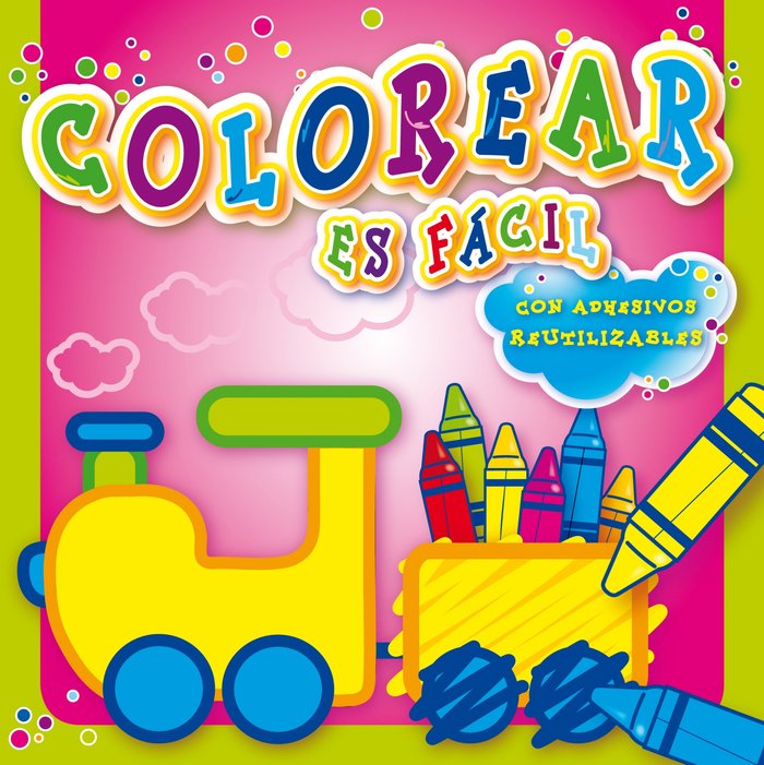 Colorear es fácil (verde), de YOYO | portada del libro