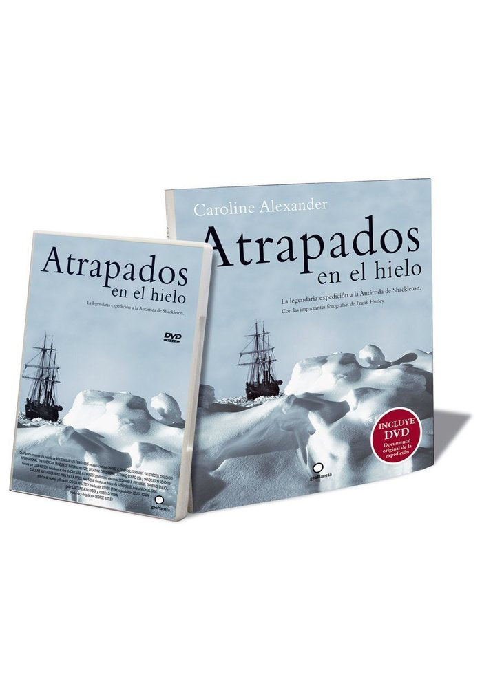 Pack Atrapados en el hielo., de CAROLINE ALEXANDER#GEORGE BUTLER | portada del libro