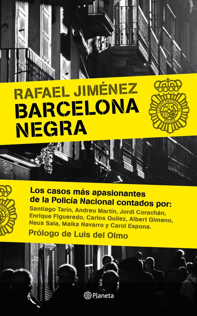 Barcelona negra, de Jiménez | portada del libro