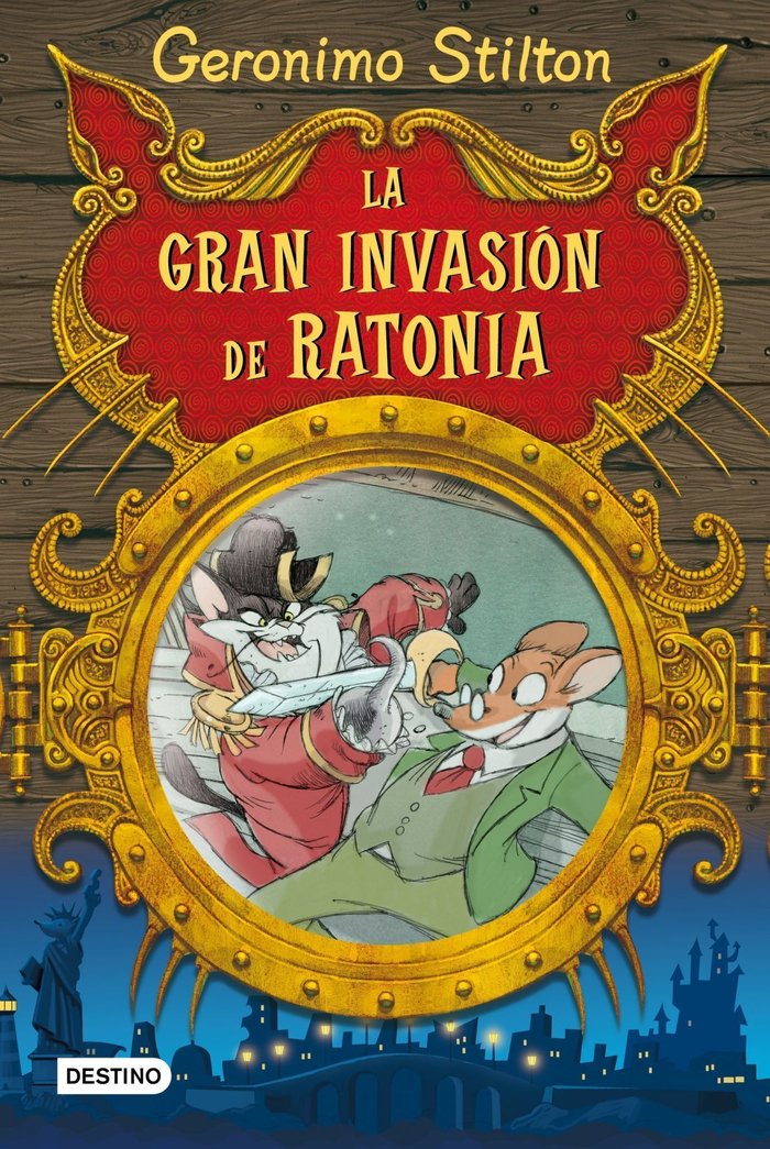 La gran invasión de Ratonia, de Stilton, Geronimo | portada del libro