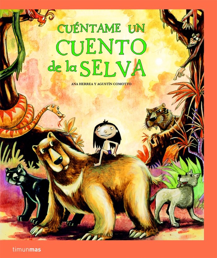 Cuéntame un cuento de la selva, de Herrera, Ana | portada del libro
