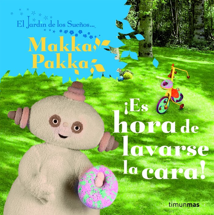 ¡Es hora de lavarse la cara!, de El Jardín de los Sueños | portada del libro