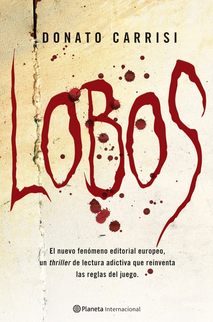 Lobos, de Carrisi | portada del libro