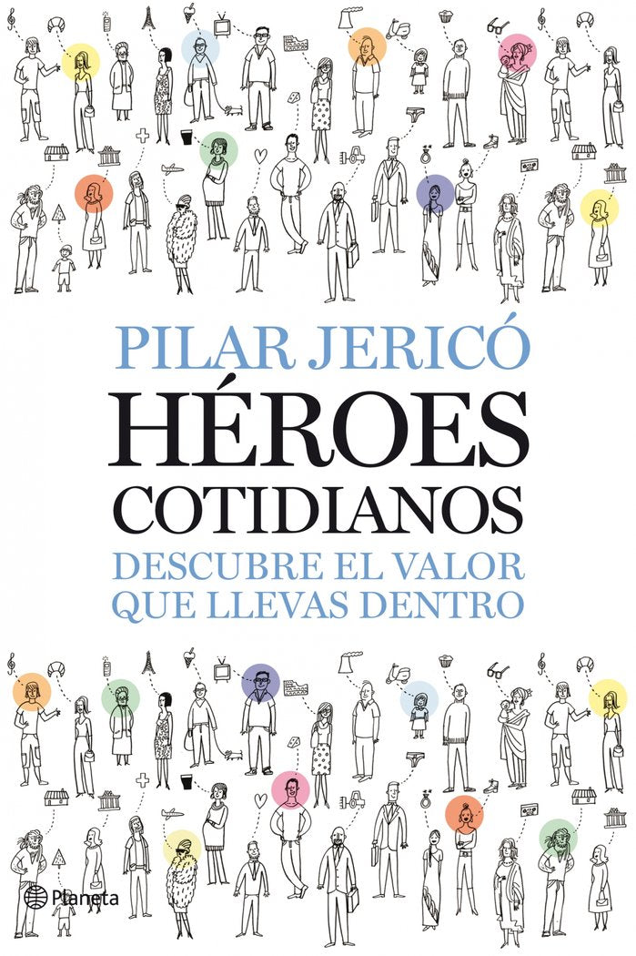 Héroes cotidianos, de Jericó | portada del libro
