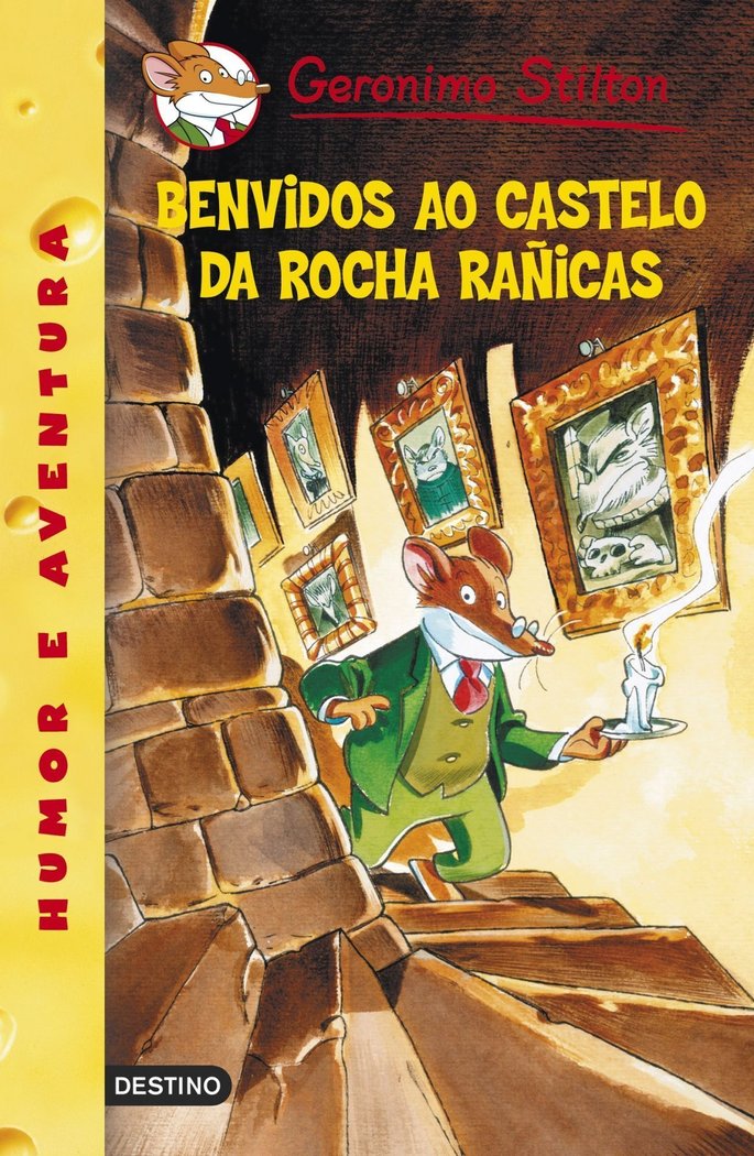 Benvidos ao Castelo da Rocha Rañicas, de Stilton | portada del libro