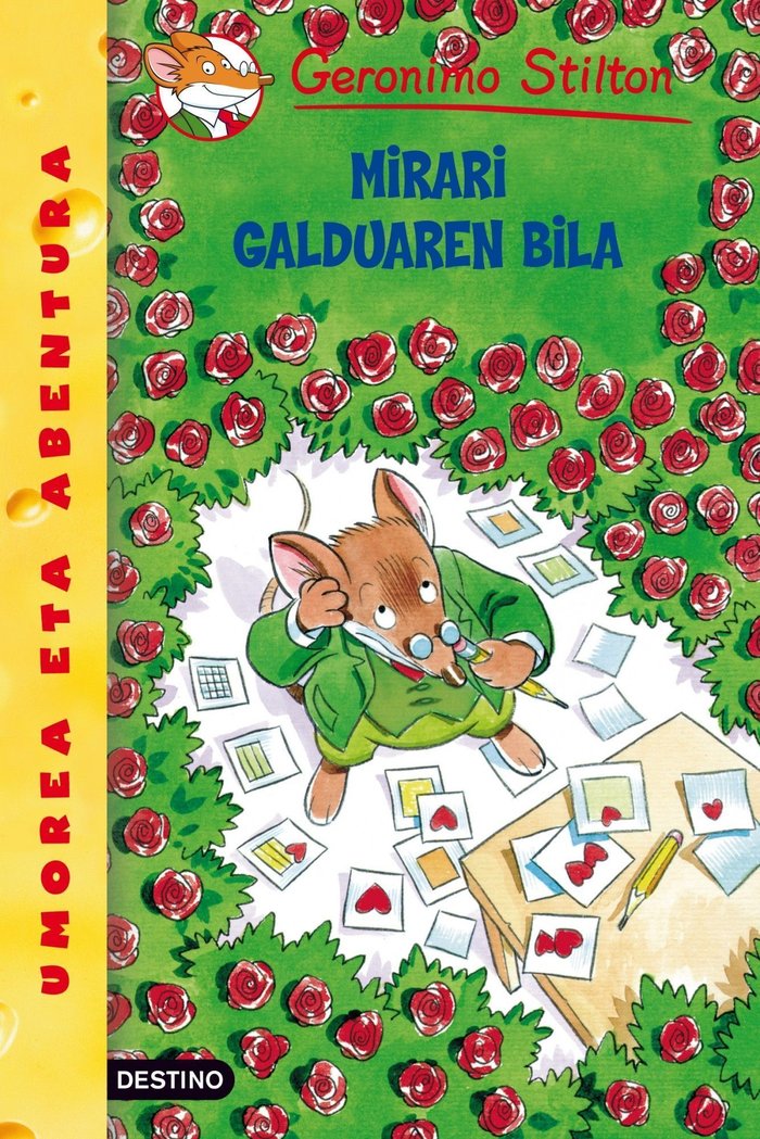 Mirari galduaren bila, de Stilton | portada del libro